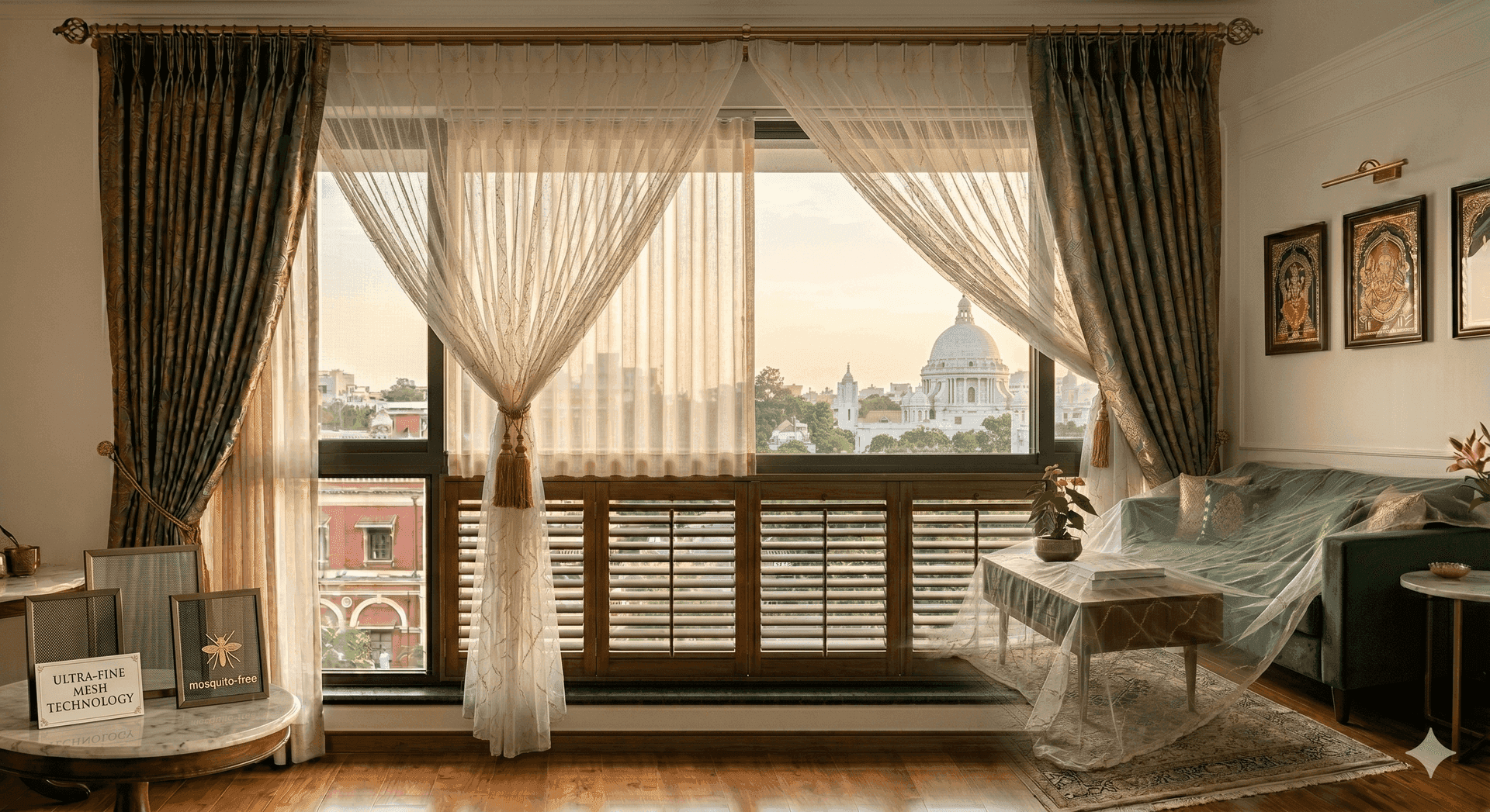 Mosquito nets in Chennai Premium invisible mosquito nets for Chennai homes